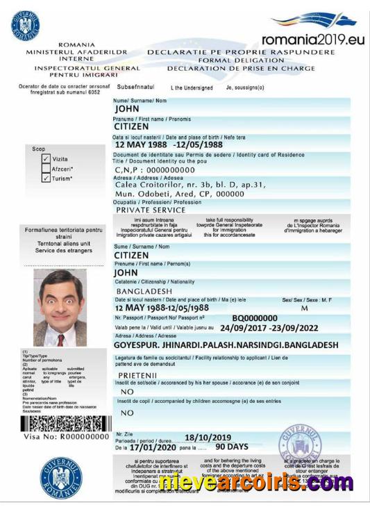ROMANIA e-visa